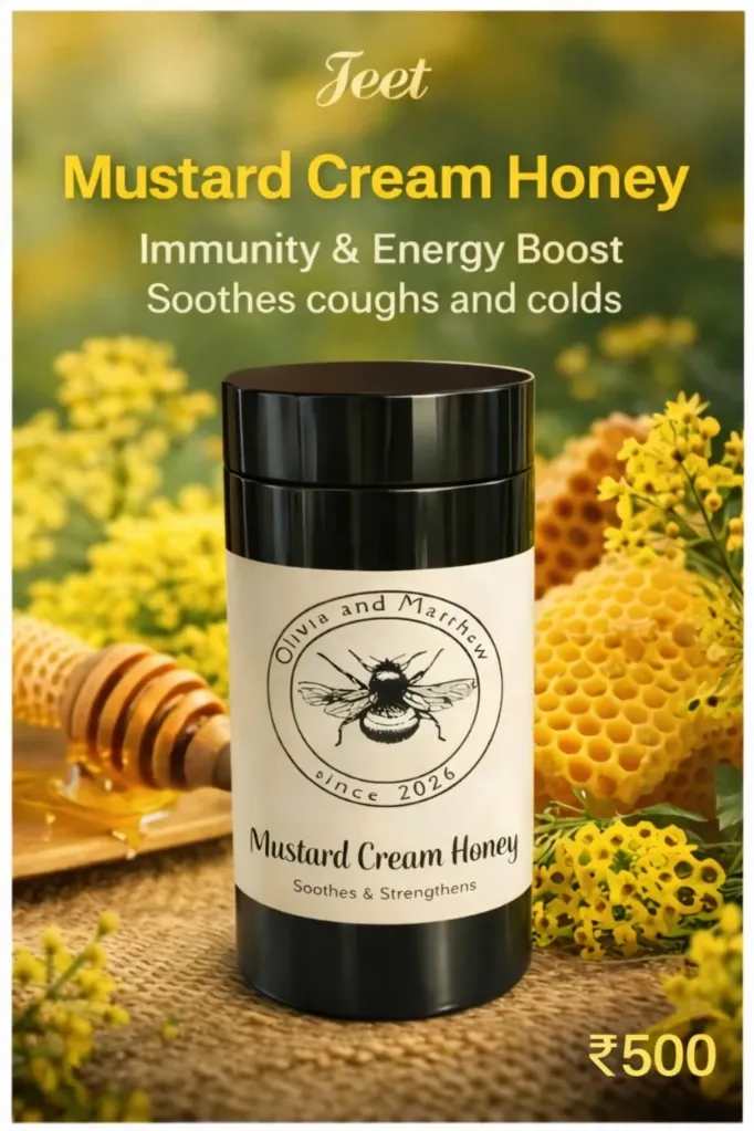 MUSTARD CREAM HONEY